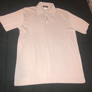 Pleated Mission collar shirt